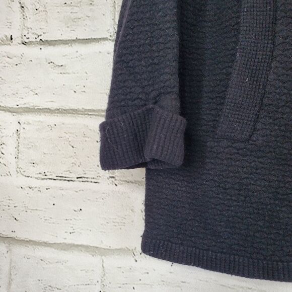 Duffy chunky snap button jacket wool blend medium black - Picture 4 of 7